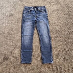 Zara Men's Denim Slim Jeans - Classic Blue